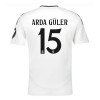 Maillot de Supporter Real Madrid Arda Guler 15 Domicile 2024-25 Pour Homme